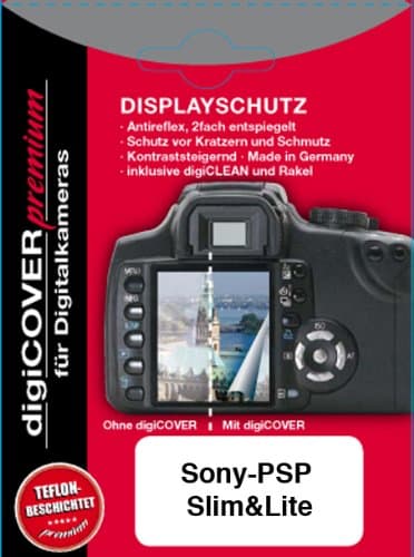DigiCover N1746 screen protector - screen protectors (Sony PSP, Camera, Sony, Transparent)