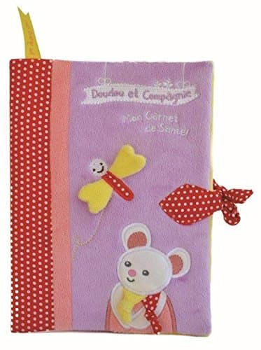 Doudou et Compagnie Doudou – Doudou et Cie Health Notebook Mouse Violet dc2696 – 7170
