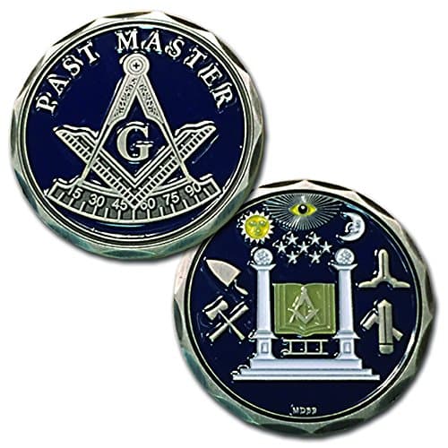 MotorDog69 Masonic Past Master Challenge Coin