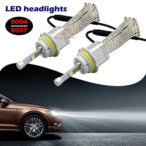 SWEON 9007 80W 4800LM CREE XHP-50 LED Headlight Conversion Kit Hi/Low Beam Bulbs White 6000K High Power H1 H3 H4 H7 H11 H13 9004 9005 9006 9012