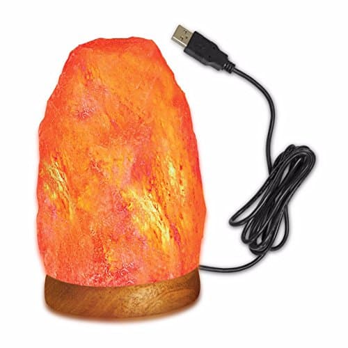 Natural Himalayan Usb Salt Lamp - Yellow Light