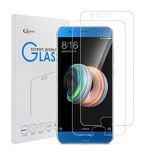 Siuber Screen Protector for Xiaomi Mi Note 3(2-Pack) Full Coverage Tempered Glass Screen Protector, High Definition Anti-Scratch High Touch Sensitivity Bubble-Free Anti-Fingerprint Protective Film