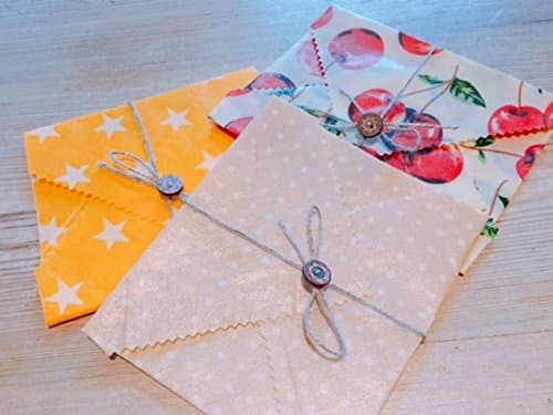 Beeswax Small Sandwich Wrap, Zero Waste, Reuzable, 100% Natural, Eco