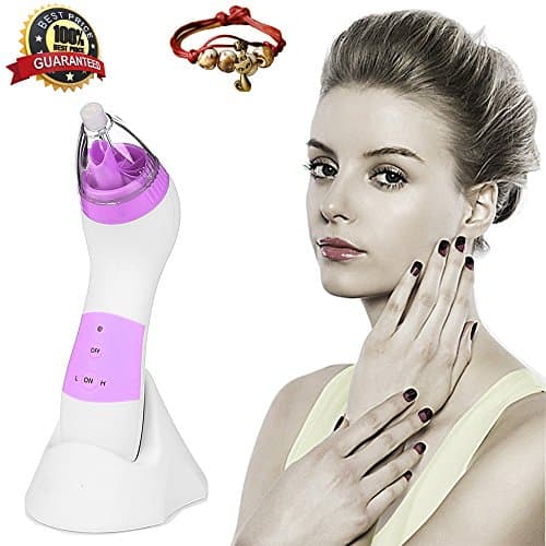 [New Version 2017] Diamond Microdermabrasion Machine, Massager for skin care, Electric pore cleaning, Skin exfoliator peeling for Women and Girls Purple