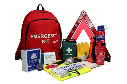 evaQ8 Car Accident &amp; Breakdown Emergency Kit - Deluxe