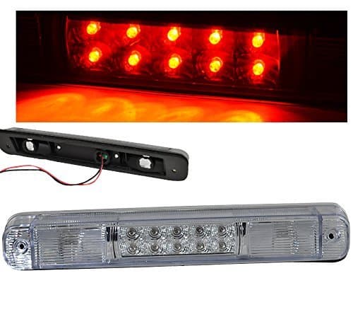 Rxmotor Chevy Silverado GMC Sierra C K sierra LED 3RD Brake Light Chrome Housing by RXMOTOR