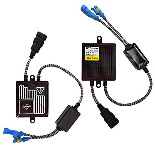 IIIPILOTING Xenon HID Quick Start 55W Ballasts 12V AC Powerful Compatible For All Bulbs Set of 2