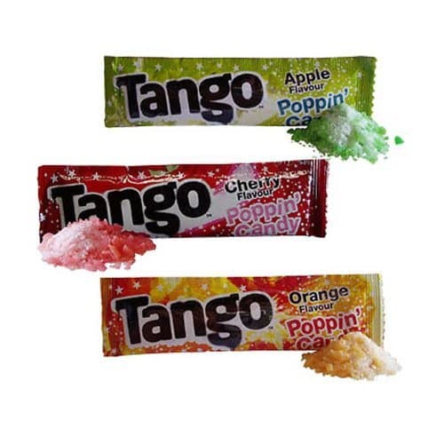 20 Packs Tango Popping Candy Apple Cherry Orange Flavour Party Bag Filler