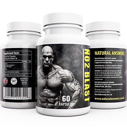 NO2 Blast Advanced Muscle Gain Formula Extreme Gym Supplement 60 Capsules