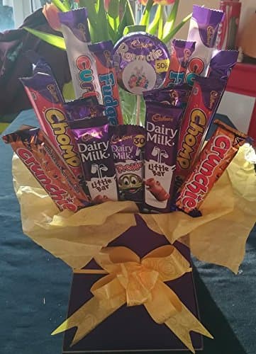Cadbury Chocolate Bouquet Easter/Birthdays plus FREE Bath Bomb Gift!!