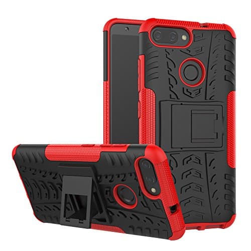 OFU® Hybrid Armor Case For Nokia 6 2018 phone case Rugged Shock Proof Anti-wrestling Travel essential Phone Accessories-red