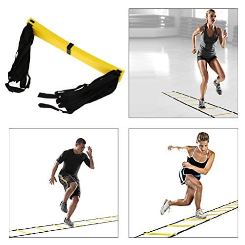 Crysle 5m Speed Ladder For Agility Training &amp; Footwork Drills
