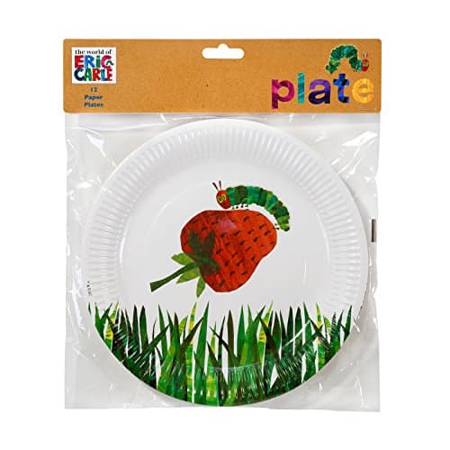 The Very Hungry Caterpillar paper plates
