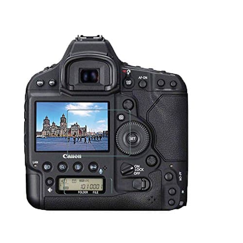 Ktele Tempered Toughened Optical Glass Camera Screen Protector For Canon 1DX/1DX MarkII Digital SLR camera Anti-scratch Anti-burst Super Light Transmittance Digital Picture Frame Sheets Screen Protector Foils With Shoulder Screen Protector