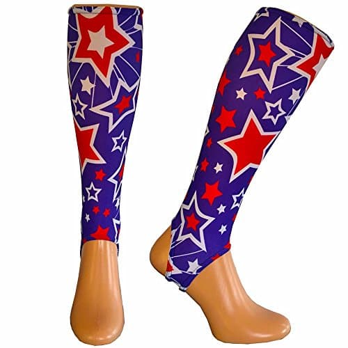 Shin Pad Inner Socks - Under Shin Guard Liners for Children - for Hockey & Football - PROtects from shin rash / rubbing - for Girls & Boys