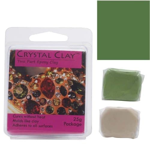 Crystal Clay 2-Part Epoxy Clay Kit 'Sage' 25 Grams