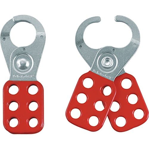 Advanced MasterLock 25mm Steel Lockout Hasp Red [Pack of 1] --
