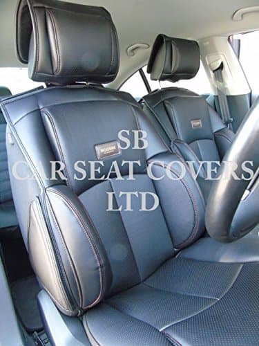 To Fit A Citroen C-Zero,Car Seat Covers,YS 01 Black Rossini Recaro Bucket PVC Leatherette,2 Fronts
