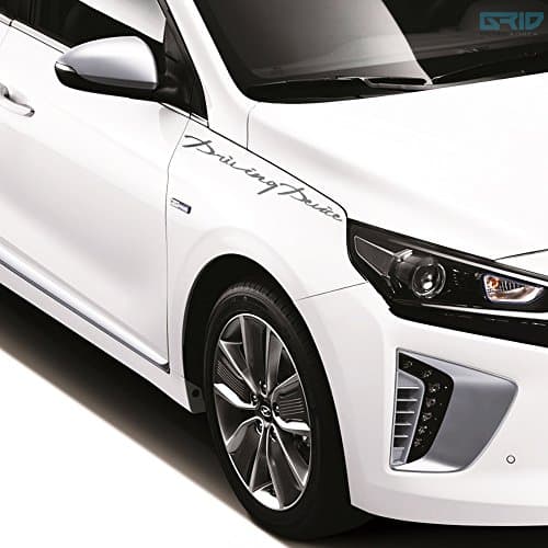 Grid Car Decal Sticker 10106 (60 cm, Middle Gray)