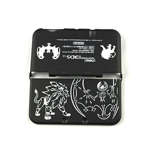Black Pikachu Pokemon Go Sun &amp; Moon Hard Case Cover for New Nintendo 3DS XL/LL.