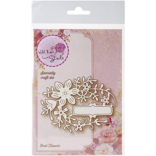 Wild Rose Studio Specialty Die, Oval Flower