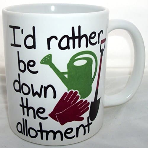 DadCompanyId Rather Be Down The Allotment Coffee Tea Mug