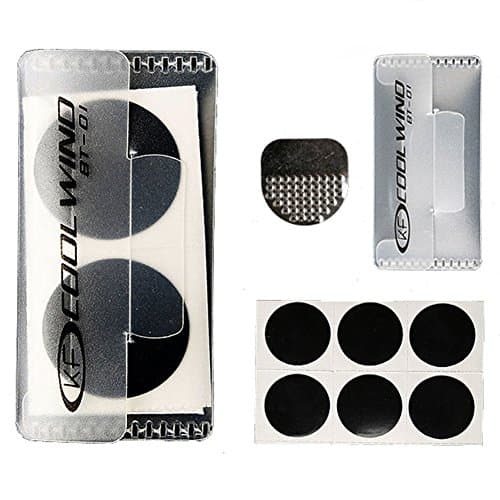 Self-adhesive Glueless Patch kit Tyre Quick Repair Dia.25mm Round Lot Pack of 5