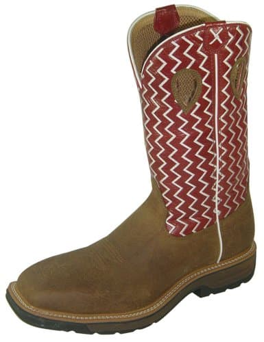 Twisted X Boots Men's Lite Cowboy St Sq Leather Boots