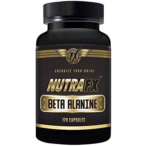 Nutrafx Beta Alanine 800 Mg 120 Capsules Pre Workout Beta Alanine Muscle Building Weight Gain Pills
