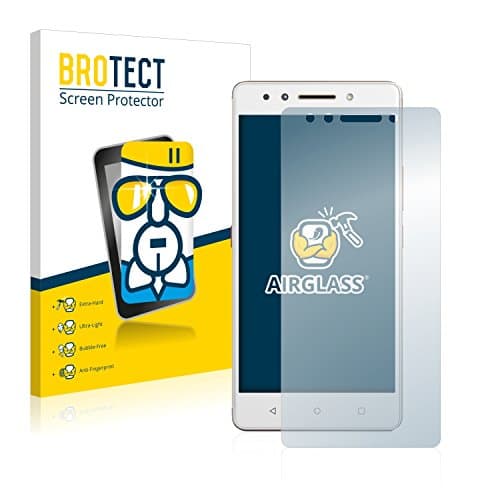 brotect Glass Screen Protector Film compatible with Lenovo K8 Note - Glass-Foil 9H Protection [Scratch Resistant, High Clarity]