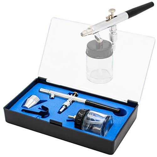 BD-128P airbrush gun, double action, nozzle and needle set, 0.35 mm