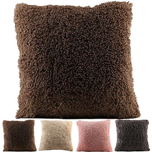 Ice-ju Cashmere Square?Home Decor Throw Sofa Car Cushion Cover Pillow Case,4 Colors 6 Size