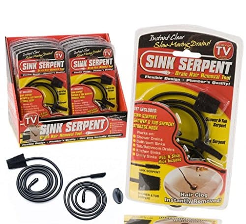 Drain Hair Removal Tool Sink Serpent