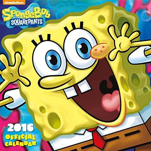 Official Sponge Bob 2016 Square Wall Calendar (Nickelodeon Calendar)