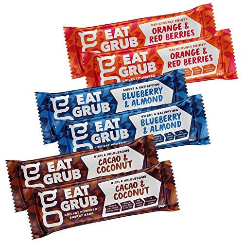 Eat Grub: natural energy bar - Value Taster 6 Pack