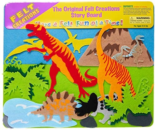 Hurricane Toys Dinosaur Felt Creations Play Set