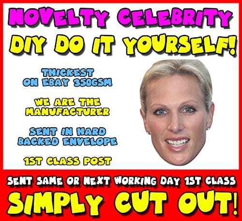 DIY - Do It Yourself Face Mask - Zara Philips Celebrity Face Mask