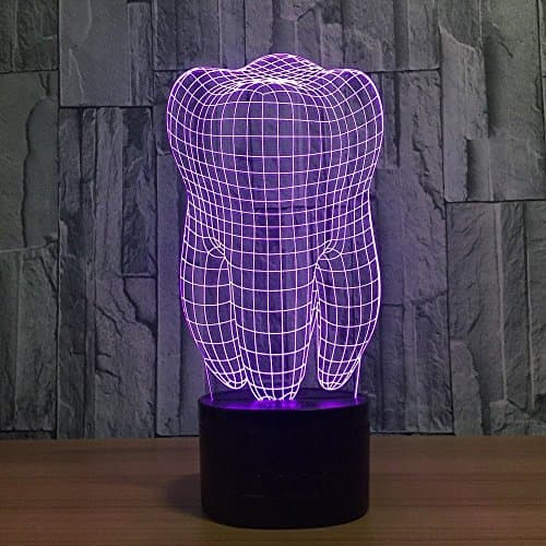 NOCHX 3D Night light Remote control Table lamp, 7 Color Changing Optical Illusion Lights with Acrylic Flat & ABS Base & USB Cable for Holiday Gifts, Kids Toys Decoration Christmas Valentines Gift