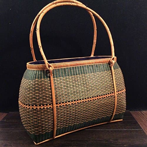 GLF Rattan Weave Retro Bag