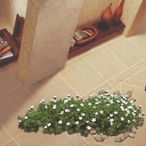 lzzfw Wall Stickers 3D Dimensional Decorative Waterproof Living Room Study Hd Self - Adhesive Grass Floor Stickers