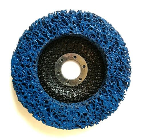 Cleaning battery for Angle Grinder Clean Strip Disc diameter 125 mm CBS Nylon Fabric Coarse Cleaning Disc Blue