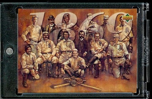 1994 Upper Deck All Time Heroes # 101 1869 Red Stockings ATH Cincinnati Reds Baseball Card- Mint Condition -