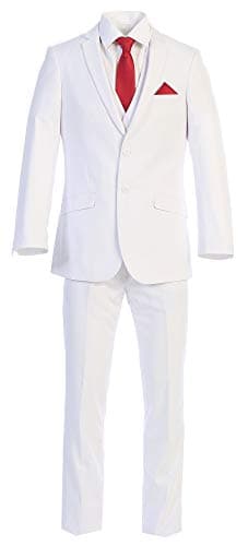 Elegant Men's Modern Fit Three Piece and Two Piece Two Button Suits - Many Colors…