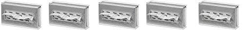 Clearform ML7083 Clear Acrylic Tissue Box Holder, Wall-Mount (5-(Pack))