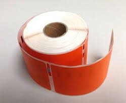 1 x Coloured Dymo Sieko 99012 Compatible Address Label Rolls - 36mm x 89mm - for All LabelWriter 4XL 450 400 330 320 310 Turbo Sieko SLP 430 420 240 220 SLP Pro Turbo (260 Labels/Roll) Orange - MAILERPRO® Range (Orange)