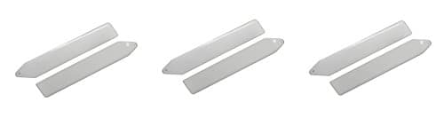 KBDD Blade Nano CP X / CP S Pure White Extreme Edition Main Rotor Blades - 3 Sets #5300