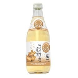 GUS Soda Extra Dry Ginger Ale 12 Oz (24 Pack)