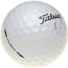 36 TITLEIST VELOCITY 2ND CHANCE GOLF BALLS (3 DOZEN)-ON SALE NOW-