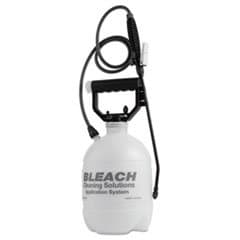 (6 Pack Value Bundle) RLF1201BC Commercial-Grade Sprayer, Atomist Bleach, 1gal, Polyethylene, White/Black