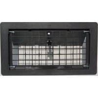 Witten Automatic Vent 500BL Manual Foundation Vent With Damper Black